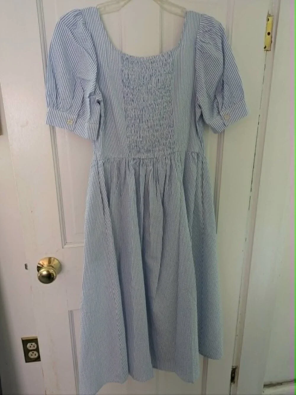 Simple Retro "Maisie French Tie" cotton dress, size M, NWT - Picture 10 of 12
